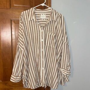 NWOT AE button up